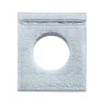 Cale oblique, carrée pour profilés en I - M10, 11 mm, 22 mm, 22 mm