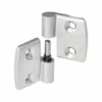 Charnière en aluminium moulé sous pression  Gauche et amovible - 57.5 mm, 57.5 mm