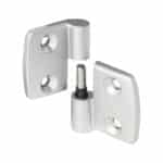 Charnière en aluminium moulé sous pression  Droite et amovible - 48.5 mm, 48.5 mm