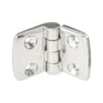 Charnière en acier inoxydable Non détachable - 56.5 mm, 56.5 mm, 48 mm, 28 mm