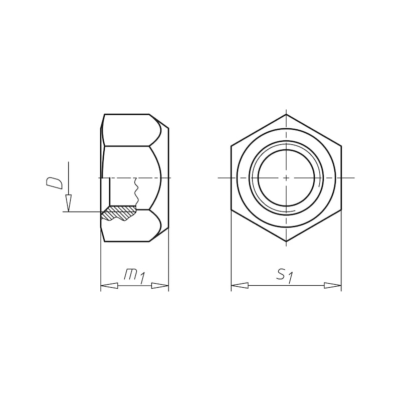 Ecrou hexagonal - Würth Caraïbes / Outre-Mer