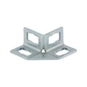 Raccord d'angle Varifix®, 90° avec 4 trous oblongs, C2C