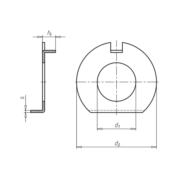 Rondelle à aileron externe – Image 2