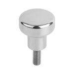 Bouton à tête à collerette large avec filetage mâle Hygienic USIT® - 16 mm, 18 mm, 33 mm
