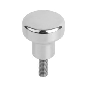 Bouton à tête à collerette large avec filetage mâle Hygienic USIT®