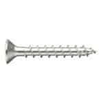 Vis de montage ASSY® 4 RCS Acier nickelé, filetage total, tête bombée fraisée - 3 mm, 15 mm, 12 mm, 2 mm