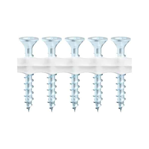 Vis universelle en rouleau ASSY® 4 CSMP Acier zingué galvanisé, filetage total, tête fraisée autofraisante à facettes