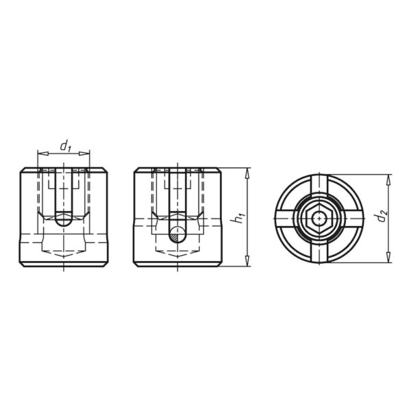 Serre-câble croisé – Image 2