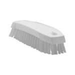 Balayette M moyenne - Blanc, Polypropylène. acier inoxydable, Polyester, 165 mm