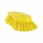 Brosse de lavage XL, extra dure - Jaune, Polypropylène. acier inoxydable, Polyester, 240 mm