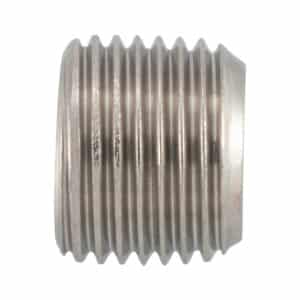 Bouchon six pans mâle, filetage conique
