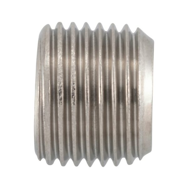 Bouchon six pans mâle, filetage conique