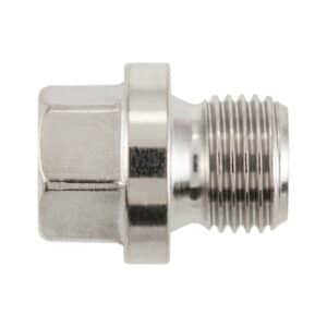 Bouchon à embase, tête hexagonale, filetage cylindrique