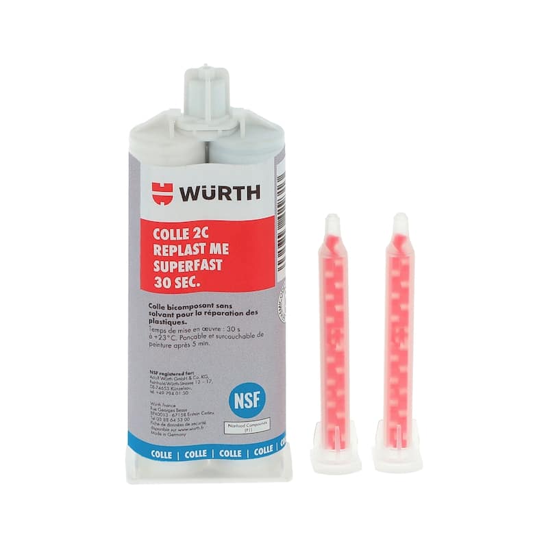 KIT REPARATION PLASTIQUE BI-COMPOSANT 50ML