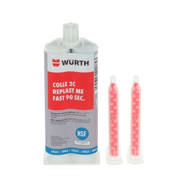 Colle plastique 2C Replast® ME FAST 90 sec.