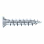 Vis de réparation pour fabrication de fenêtres, tête fraisée bombée FBS - 38 mm, 2.700 g, Acier, Zinc. épaisseur du revêtement 8 µm