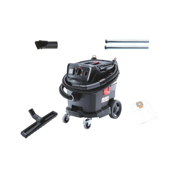 Aspirateur industriel eau et poussière électrique Comprend un kit complet d'accessoires
