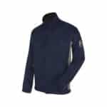 Veste Star - Bleu foncé. Gris, 3XL, 60% coton. 40% polyester