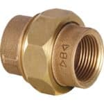 EN1254 laiton rouge 3330 - 1.000 in, 1.000 in, 56 mm, 22 mm