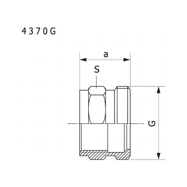 EN1254 laiton rouge 4370G – Image 2