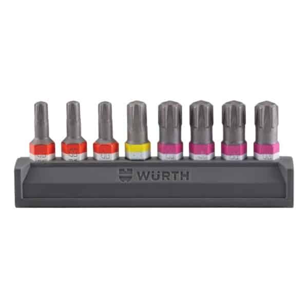 Bit bar RW C 6.3 (1/4) set 2, 8 pieces