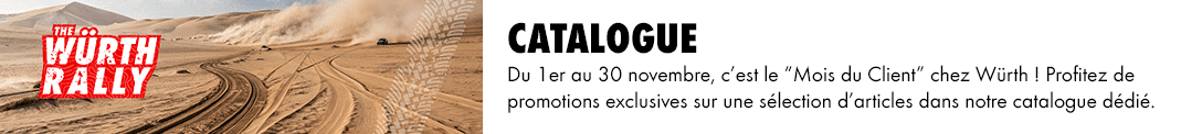 the WURTH rally des offres Würth
